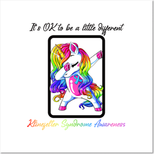 It's OK to be a little different Klinefelter Syndrome Awareness Posters and Art